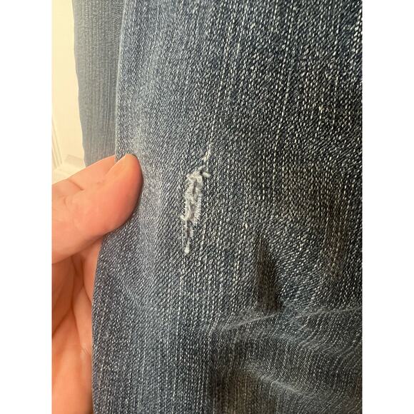Vintage Y2K 2000s 17/21 Exclusive Denim Women's Jeans Missing Back Button Size 4 - Picture 5 of 14